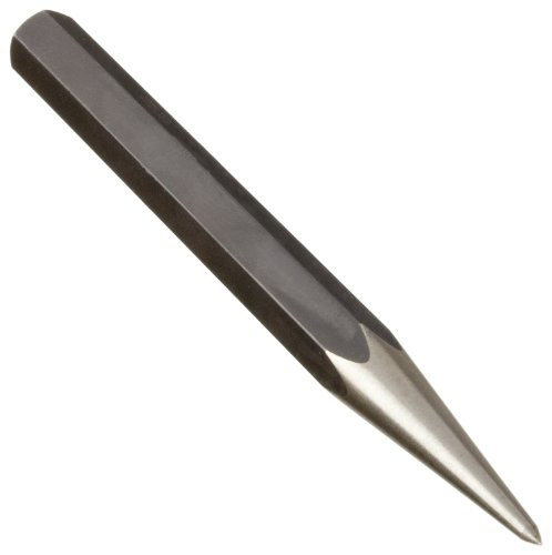 Martin Sprocket & Gear MRTP39 Martin Alloy Steel 5/32" Point Center Punch, 4-1/4" Overall Length, Industrial Black Finish