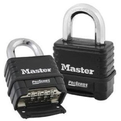 MASTERLOCK MSL1178 D Combination Padlock (Die Cast body)) (1, Black/Silver)