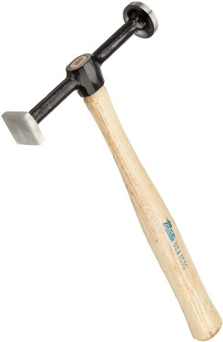 Martin Sprocket & Gear MRT151G Martin Square Head Dinging Body Hammer with Wood Handle, 6" Overall Length