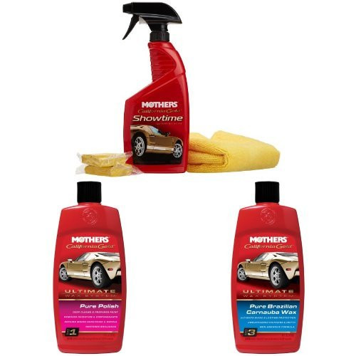 Norton MOM07240 California Gold Clay Bar System, Includes 2 Bars, 16 oz Instant Detailer and Microfiber Towel Company