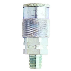 Milton Industries MIL1834BK Milton 1/4" MNPT H Style Coupler - Box of 50