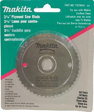 Makita MAK792299-8 3-3/8" Fine Tooth Blade, SH01W