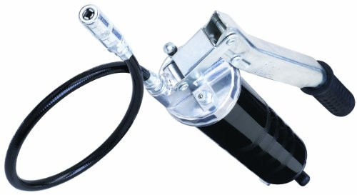 Airgas Safety LMXLX-1123 Lumax Black Heavy Duty Deluxe Lever Grease Gun with 18" Flex Hose and Coupler