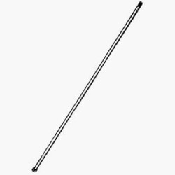 LAITNER BRUSH CO LAI504 Enamaled Steel Flow Through Wash Brush Handle, 60" Long, with On/Off Water Control Valve