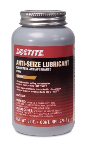 Loctite Coproration LCT38650 Loctite -12PK Copper Anti-Seize Lubricant - 8 oz. Brush Top Cap, (Pack of 12)