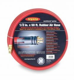 Legacy Manufacturing LEG1250HD WORKFORCE 1/2" X 50' RUBBER AI (LEG-)