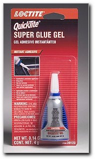 Loctite Coproration LCT39123 Loctite Quicktite Instant Adhesive Super Glue Gel Applicator, 4-gram