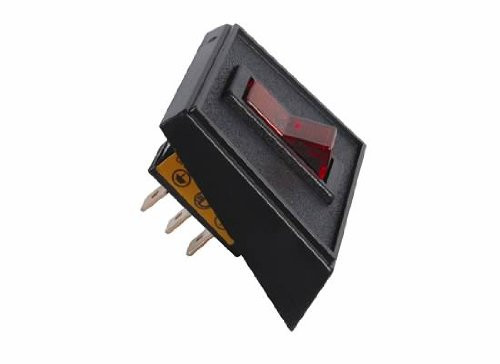 The Best Connection JTT2980F JT & T Products () - 20 AMP @ 12 Volt - S.P.S.T., Illuminated On/Off Red Rocker Switch in Panel Mount Combination