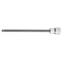 GearWrench KDT80434 3/8" Drive Long Ball End Hex Bit SAE Socket 1/8", Black
