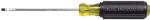 Klein Tools KLE607-3 3/32-Inch Cabinet Tip Miniature Screwdriver with 3-Inch Round Shank