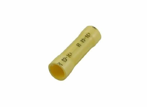 The Best Connection JTT2062F JT & T Products () - 12-10 AWG, Vinyl Insulated Butt Connector Terminals, Yellow, 50 Pcs.