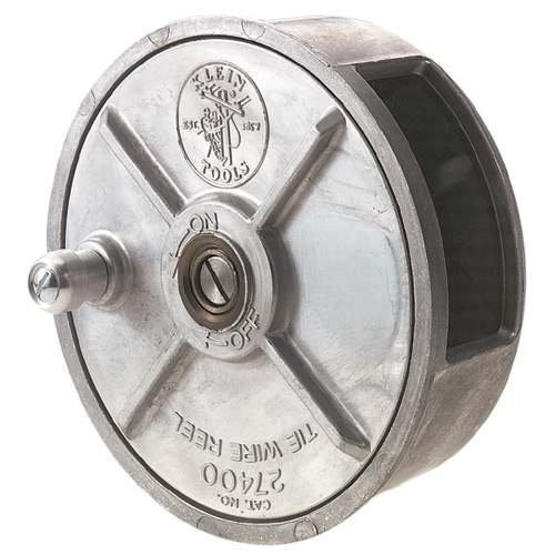 Klein Tools KLE27400 Heavy Duty Aluminum/Steel Tie-Wire Reel