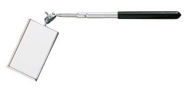 GENERAL TOOL GHM560 s Telescoping Glass Inspection Mirror, 3-1/2 Inch by 2 Inch Oblong Mirror