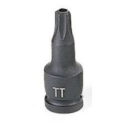 Grey Pneumatic GRE909TT 1/4" Dr. x TT9 Tamper Proof Star Driver