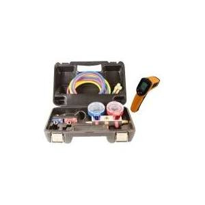 FJC FJCKIT6850 R1234yf Manifold set with FREE Thermometer