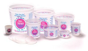 E-Z Mix EZX70086 () 2-1/2 Quart Disposable Cups