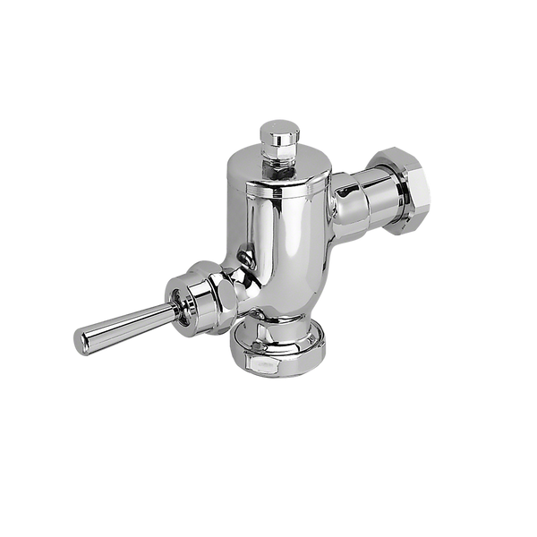 Toto TMT1LN#CP  Toilet Flushometer Valve, 1.28 Gpf, Exposed with 1-1/2-Inch Vacuum Breaker, Polished Chrome