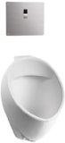 Toto UT105UV#01  Commercial Washout High-Efficiency Urinal, 1/8-GPF-ADA, Cotton