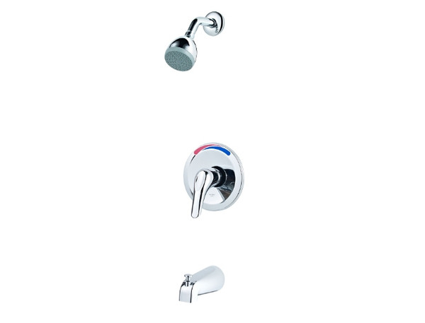 Pfister LG890300  Pfirst Series 1-Handle Tub & Shower, Trim Only , Polished Chrome Finish