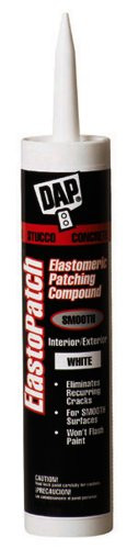 Dap 280110 ® ELASTOPATCH SMOOTH FLEXIBLE PATCHING COMPOUND (RTU) 10.1 OZ. CARTRIDGE, WHITE