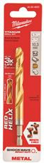 MILWAUKEE SHOCKWAVE 13/32 IN. TITANIUM DRILL BIT MILWAUKEE ELECTRIC TOOL 48-89-4623