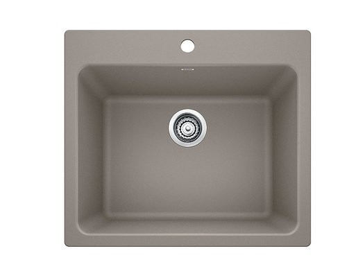 Blanco Liven Silgranit Laundry Sink - Truffle Blanco 401926
