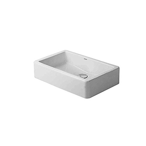 Duravit Vero Wash Bowl 60 Cm W/O Back Panel, W/O Tp, Ground White Duravit 0455600000