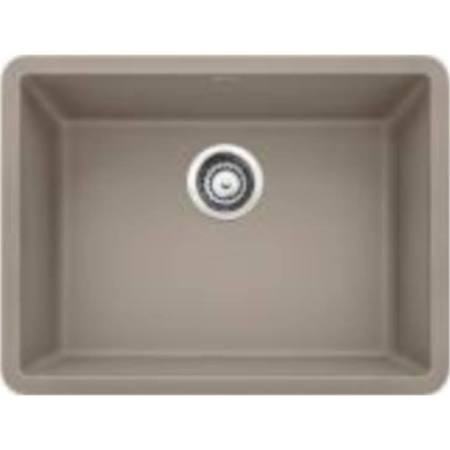 Blanco 522417  Precis single 24 - 24x18 Truffle Precis 24 inch single Bowl, Truffle