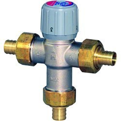 Honeywell 280157 AQUAMIX LEAD FREE MIXING VALVE 1/2 inch UNION PEX
