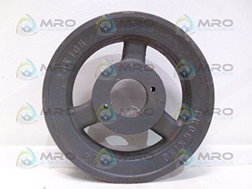 Browning 2BK70H Bushed Classical Gripbelt Sheave, 4L or A, 5L or B Belt, 2 Grooves, Uses H Bushing