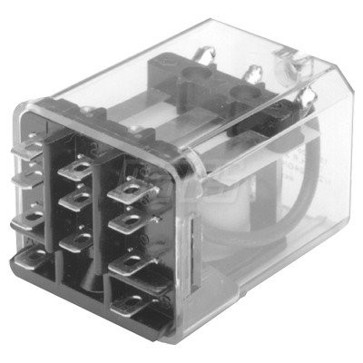 MARS 43066 Enclosed Switching Relay, 24Vac, 3Pdt