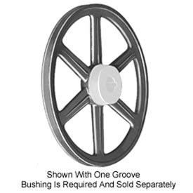 Browning 2AK84H Bushed Classical Gripbelt Sheave, 4L or A, 3L Belt, 2 Grooves, Uses H Bushing