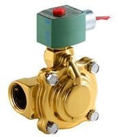 ASCO 8220G403 Brass 3/8" 2/2 Steam & Hot Water Solenoid Valve 1/2" ORF