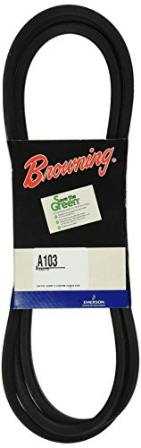 Browning A103 Super Gripbelt, A Belt Section, 1/2 x 5/16, 104.3 Pitch Length