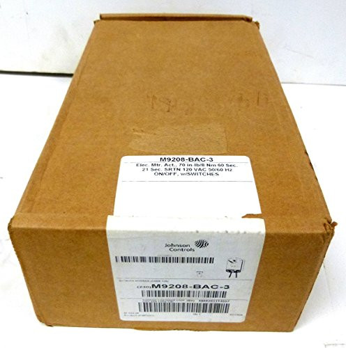 Johnson Controls M9208-BAC-3 Electric Actuator, -40 to 140, 120VAC