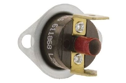 Supco SRL300 Thermostat Manual Reset Limit Small Switch, 300 Degree F Cut Out Temperature, Vertical 1/4" Terminal