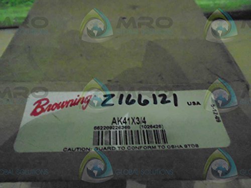 Browning AK41X3/4 Finished Bore Sheave, 3/4" Bore, Uses 3L, A Belt, 1 Groove