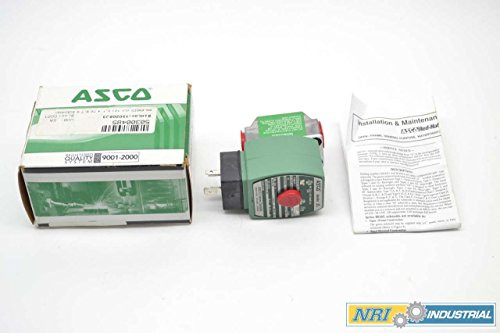 ASCO SC8040H8 0-15PSI GAS NC HVAC 1.2CV 120V-AC 3/8IN NPT SOLENOID VALVE B383968