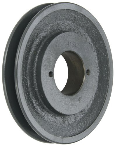 Browning AK54H Bushed Classical Gripbelt Sheave, 4L or A, 3L Belt, 1 Groove, Uses H Bushing