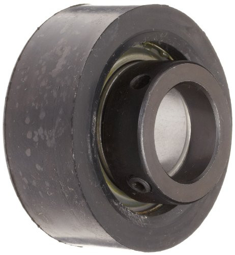 Browning RUBRS-108 Cartridge Bearing, Setscrew Lock, Fixed Type, Contact Seal, Rubber Grommet Housing, Inch, 1/2" Bore, 2-17/32" OD, 1-9/32" Overall Width