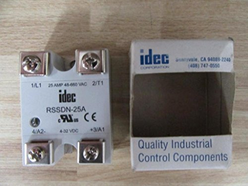 IDEC Relays RSSDN-25A SPST N/O 25A 660VAC SS Relay
