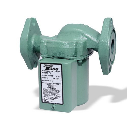 Taco 008-F6-3IFC 008 Cast Iron Circulator With Integral Flow Check 1/25 Hp