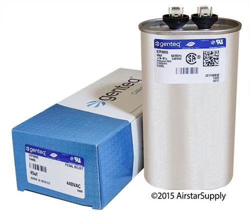 MARS 12948 45MFD 440V Oval Run Capacitor 45MFD 440V Oval Run Capacitor