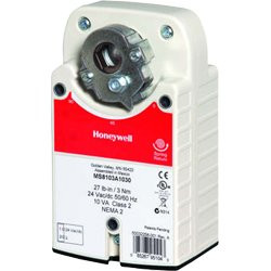 Honeywell MS8103A1130 Zelix Spring Return Direct Coupled Actuator - Black and White - /U MS7505A-1