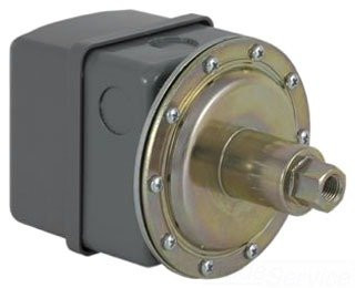 SCHNEIDER ELECTRIC 9016GVG1J09E Square D 9016 Commercial Electromechanical Vacuum Switch, NEMA 1, DPDT, 5-25 in. of Hg Cut-Out Range, 3-8 in. of Hg Settings, 3-Way Lever