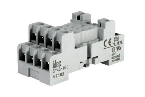 IDEC Relays SY4S-05C 14 PIN BLADE SOCKET 14 PIN BLADE SOCKET