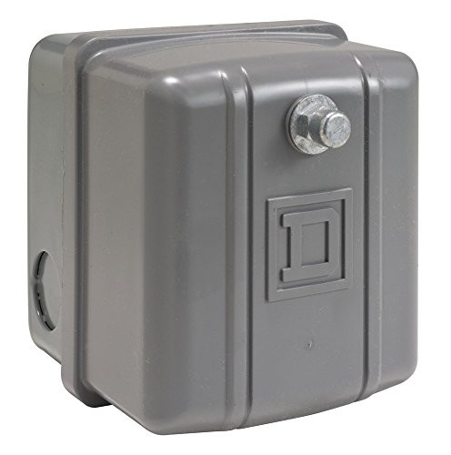 SCHNEIDER ELECTRIC 9013GHG2J57X Square D by Pressure Switch, 200/250 psi Sensor, NEMA 1 Enclosure, 1/4" NPSF, 120-150 psi Points, 2-Way Pressure Release Valve