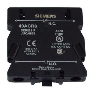 MARS 61612 Auxiliary Contact 1 N/O 1 N/C Used on 61410 thru 61474 49ACR6