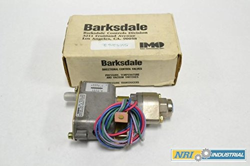 Barksdale C9612-3 NEW -CS ACTUATED PRESSURE SWITCH 250-3000PSI 1/4 IN NPT B237166