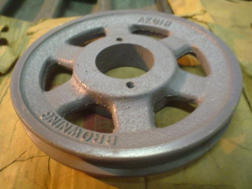 Browning AK61H Bushed Classical Gripbelt Sheave, 4L or A, 3L Belt, 1 Groove, Uses H Bushing